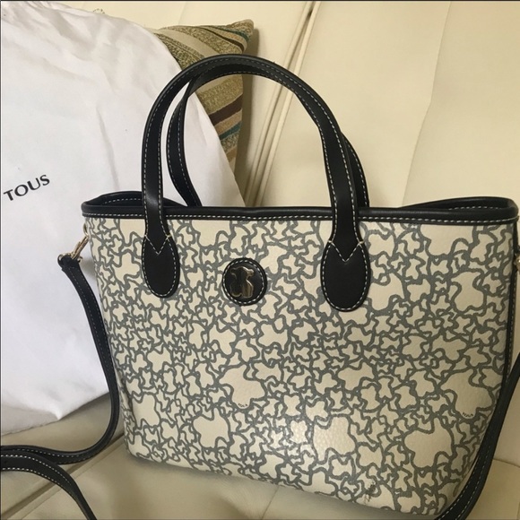 Tous Handbags - Tous small beige kaos bag